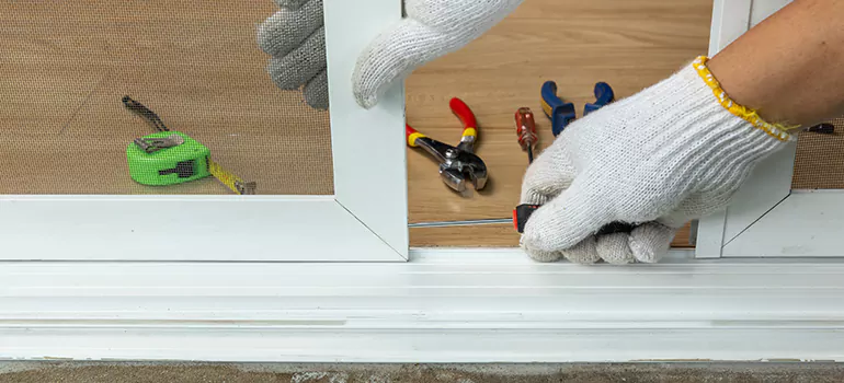 Installing Garage Door Rails in Bellview, FL